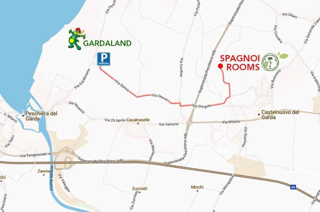 Spagnoi Rooms Castelnuovo del Garda Bagian luar foto